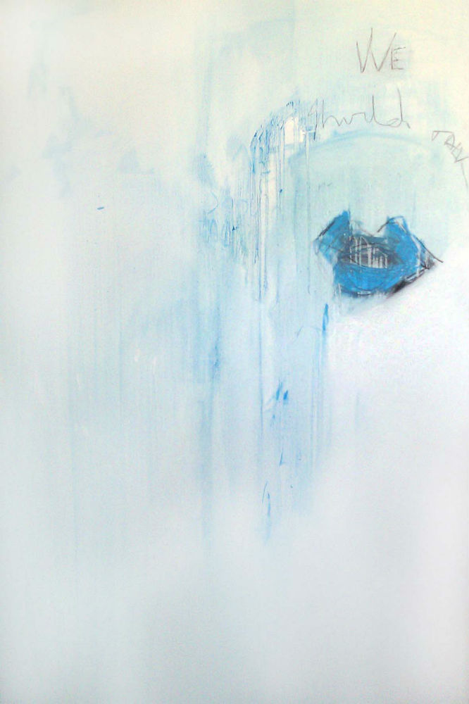 We should talk,oil on canvas,150x100xm,2011