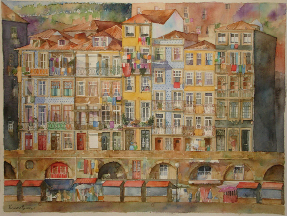 Ribeirinha do Porto, 63x47,5cm