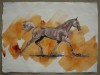 Arabian III (study) 2015 oil on paper 56 x 76cm