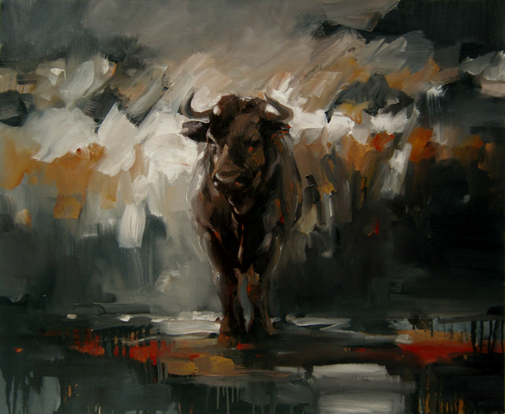 Solitude 2013  oil on canvas  71 x 86.5cm