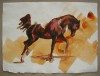 Arabian V (study) 2015 oil on paper 56 x 76cm